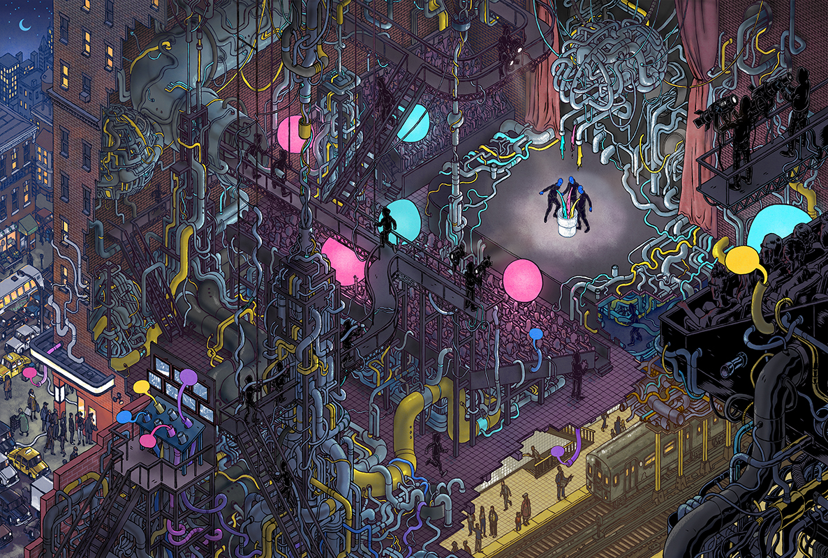 Blue Man Group — Andrew DeGraff