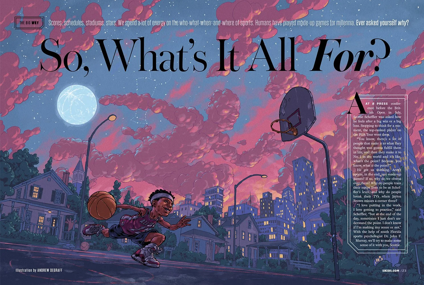 "What Is It All For?" AD: Drew Dzwonkowski