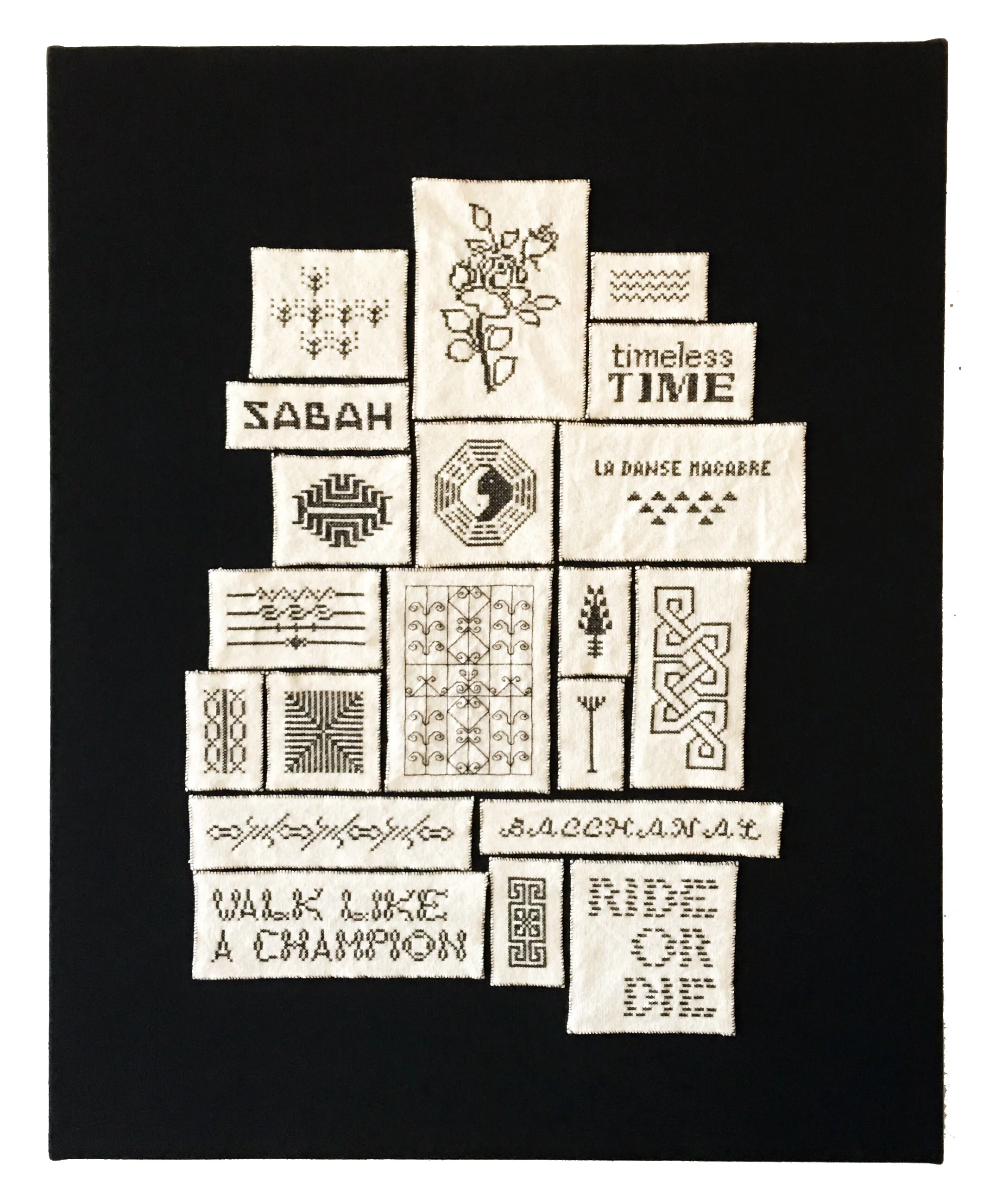 "Patch Piece Oct-Nov 2015", 30 x 24 Inches, 2015