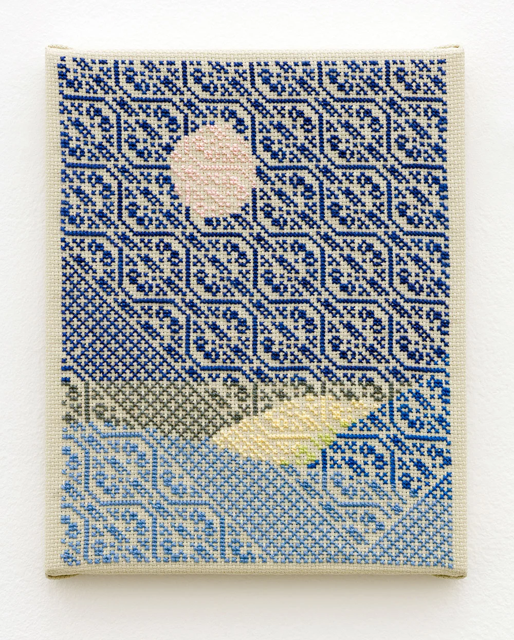 Study (Blue Horizontal), 10 x 8 Inches, 2016