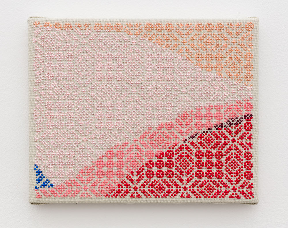 Study (Red Which Is Blue), 8 x 10 Inches, 2016