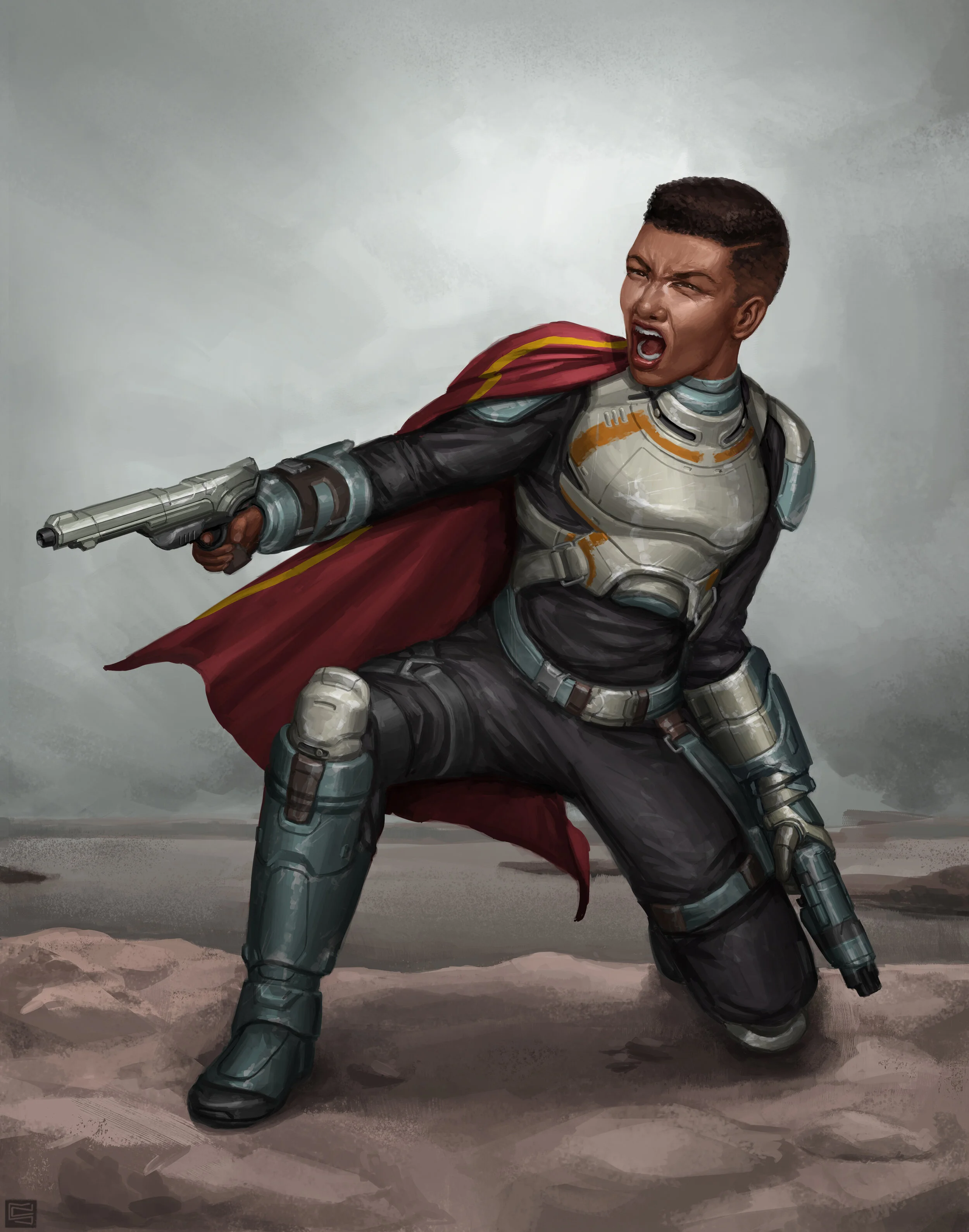  Sci-fi Bounty Hunter 