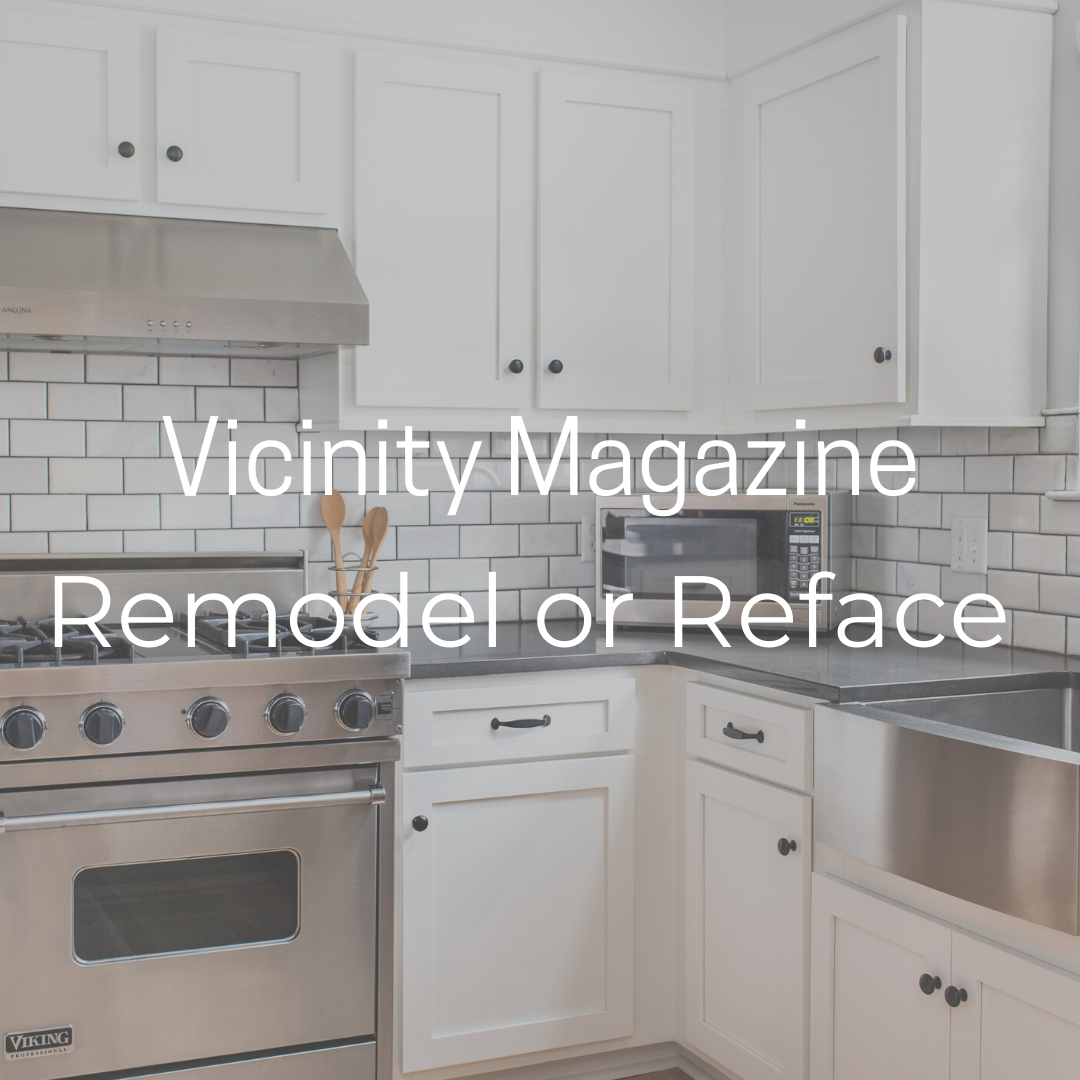 Robinwood Kitchens Vicinity Magazine feature 