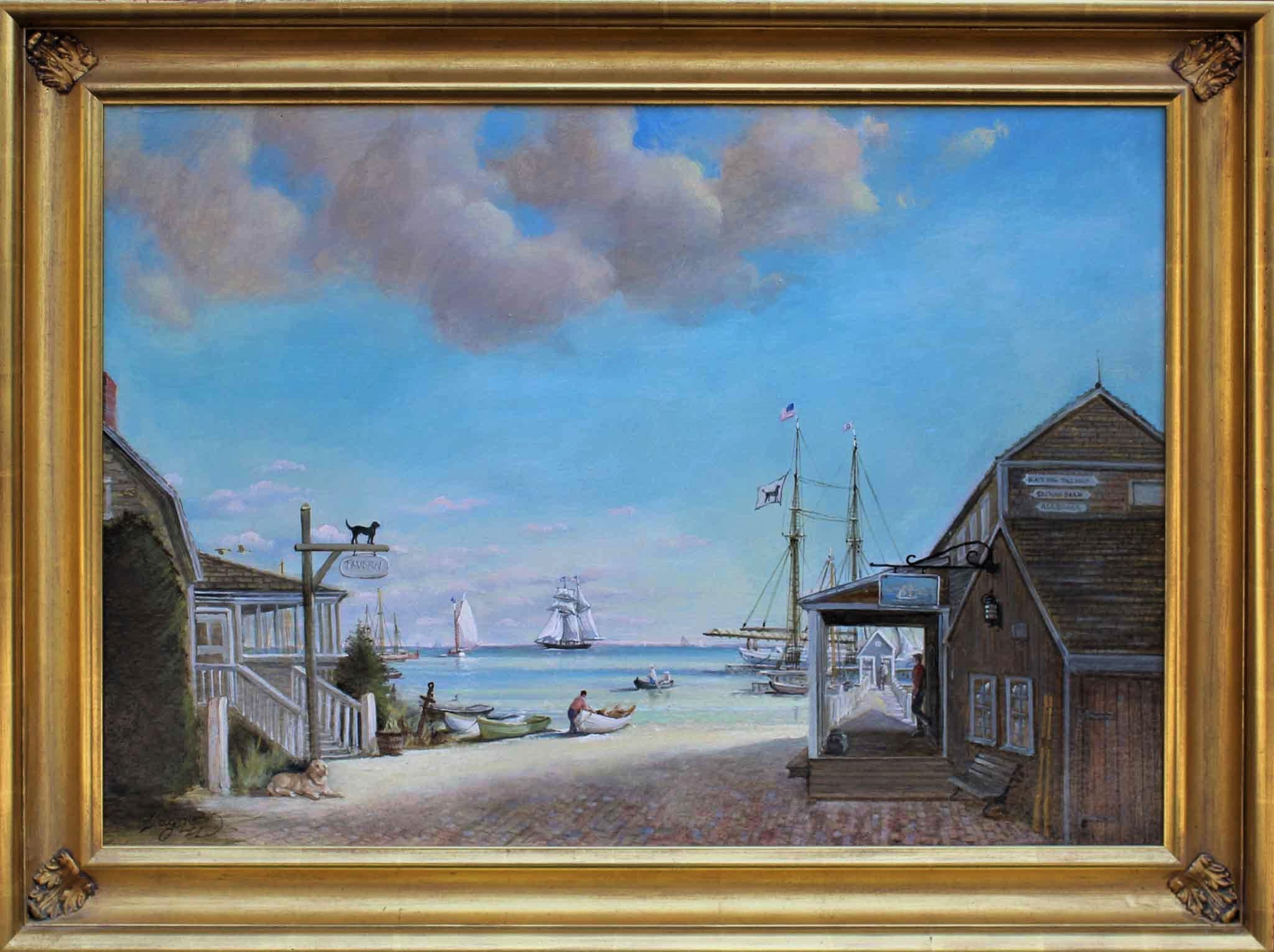 Vineyard Haven & Black Dog Fleet, Peter Layne Arguimbau - $35,000.jpg