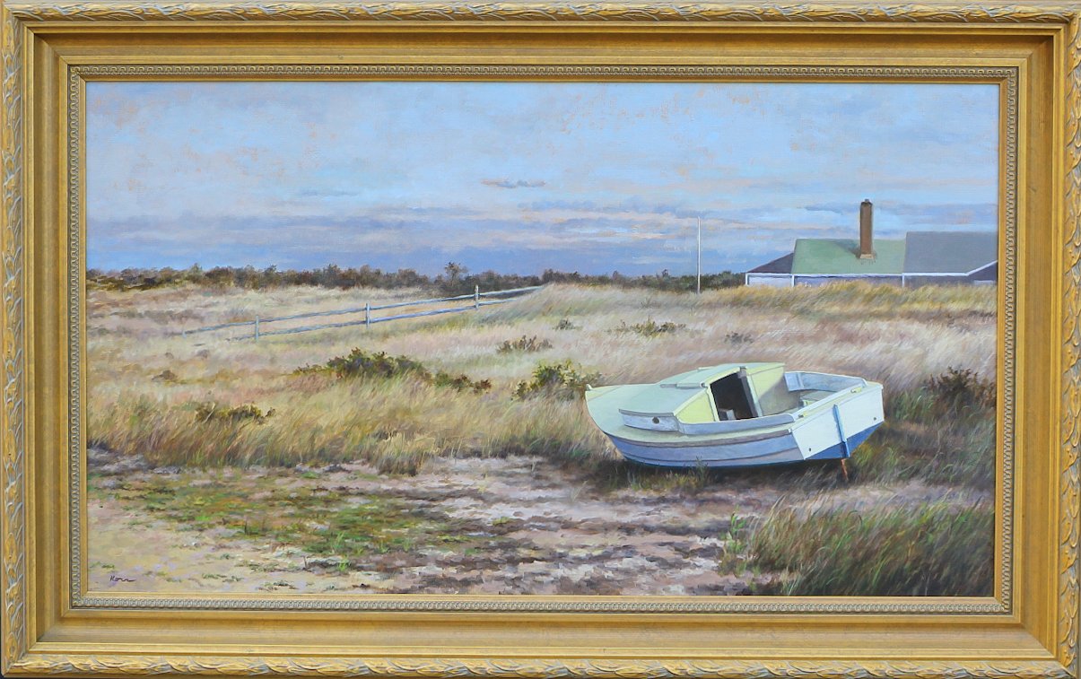 Abandoned Boat, 24"x42" ~ $18,000