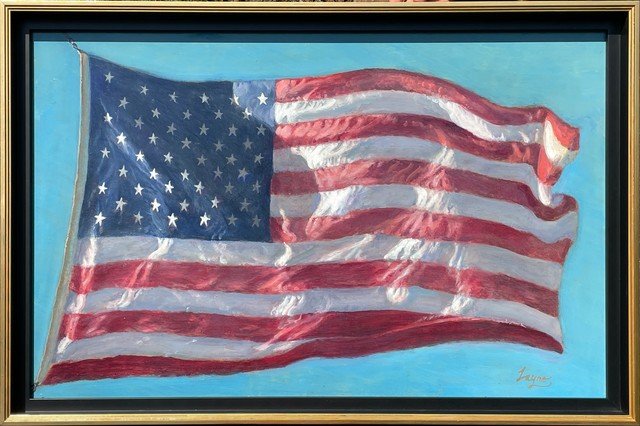 Arguimbau, Peter Stars & Stripes_ 24x40 - $30,000.jpg