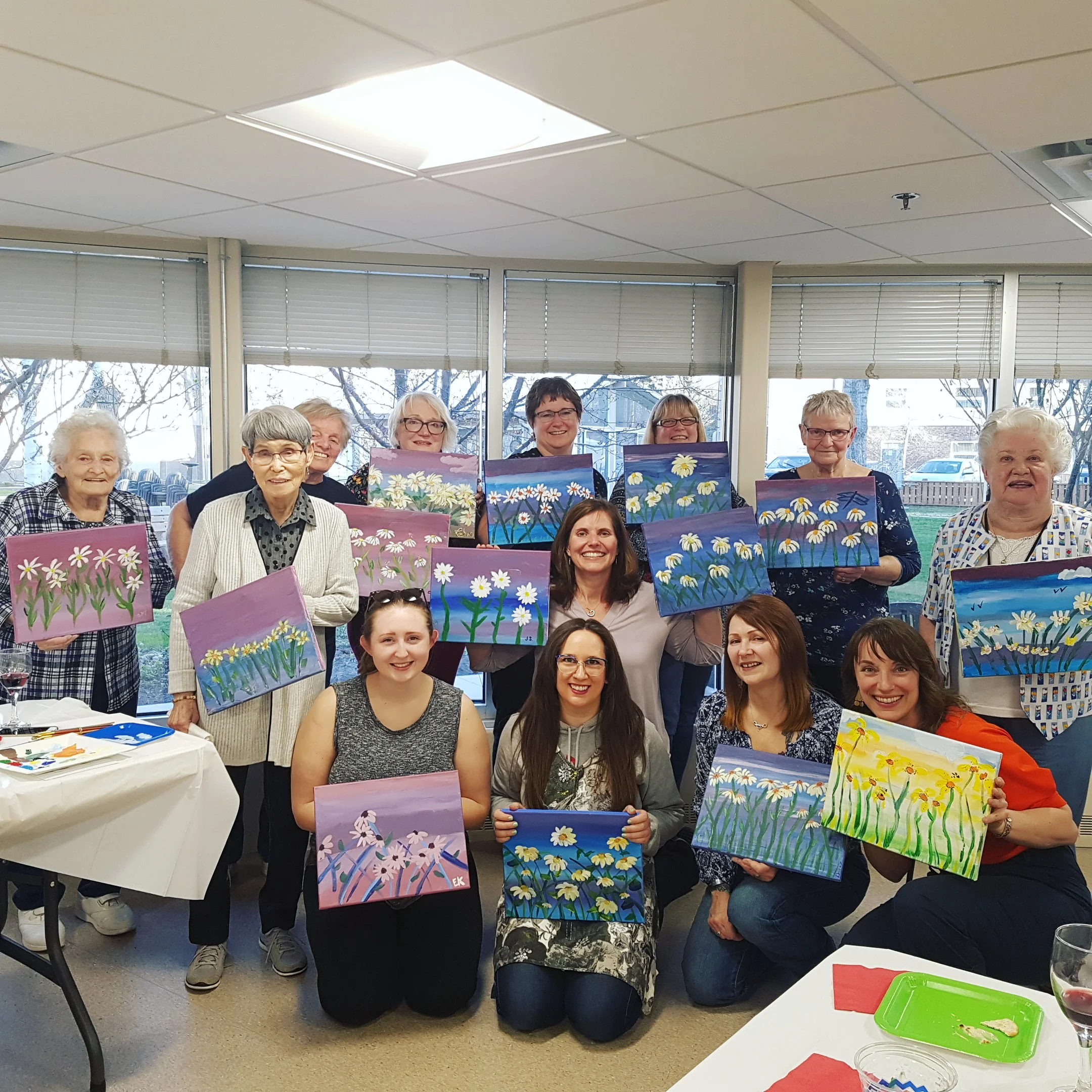 Motherβs Day Painting Class for Seniors + Family!