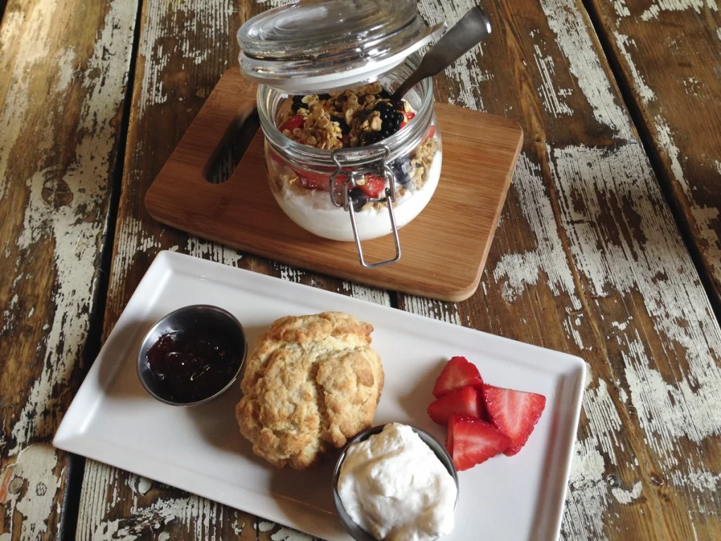 Yogurt & Scone