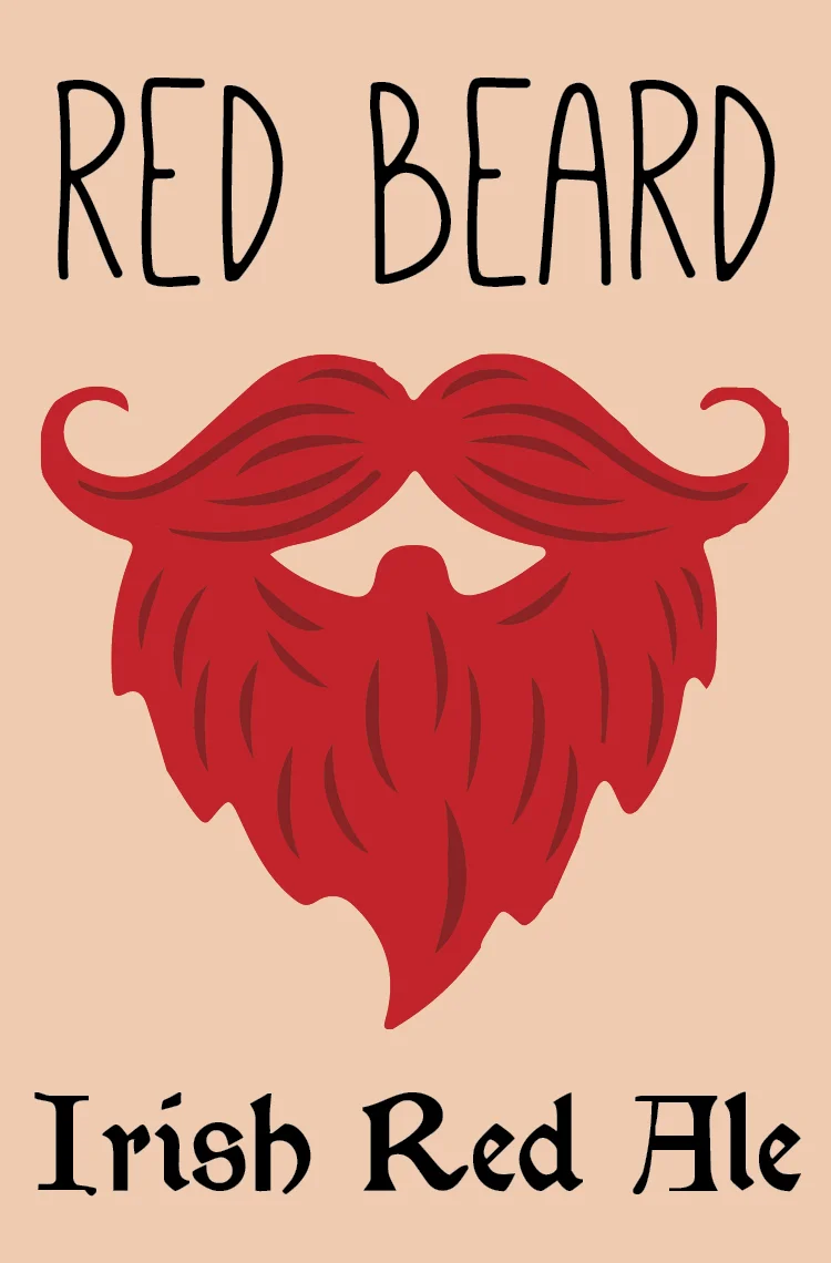 Red Beard Irish Red Ale - 5%