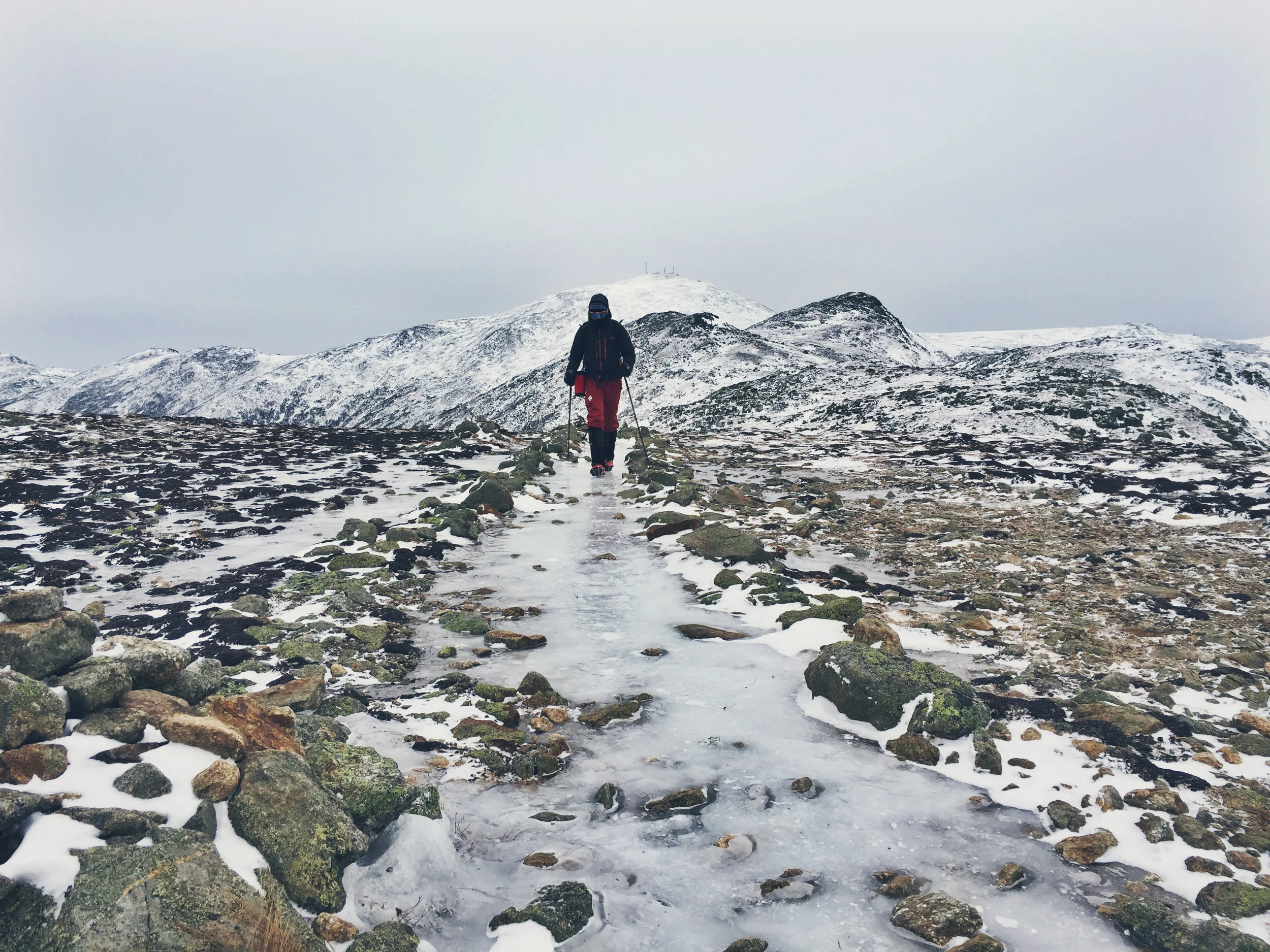 Winter Presidential Traverse Day Hike