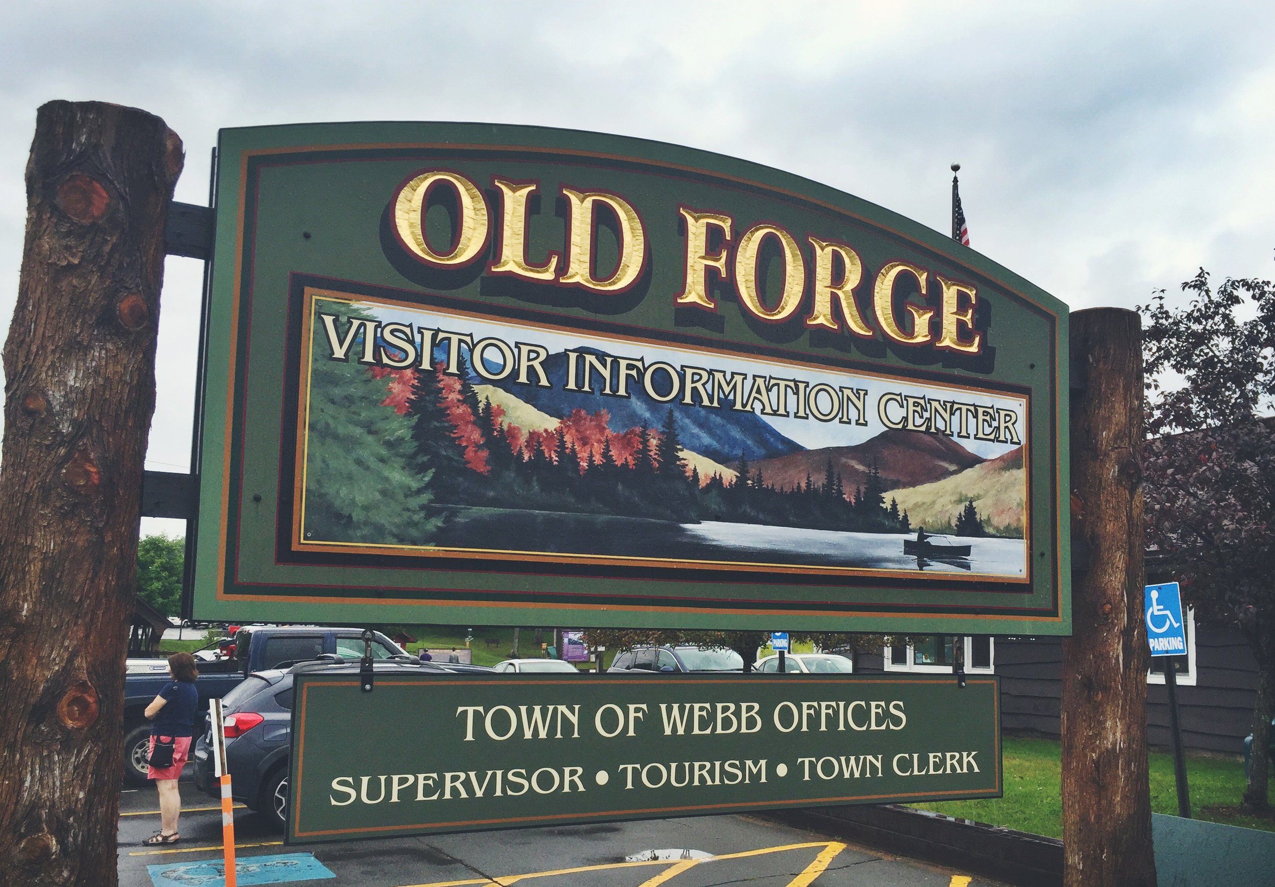 Old Forge New York marks the western terminus of the Northern Forest Canoe Trail. 