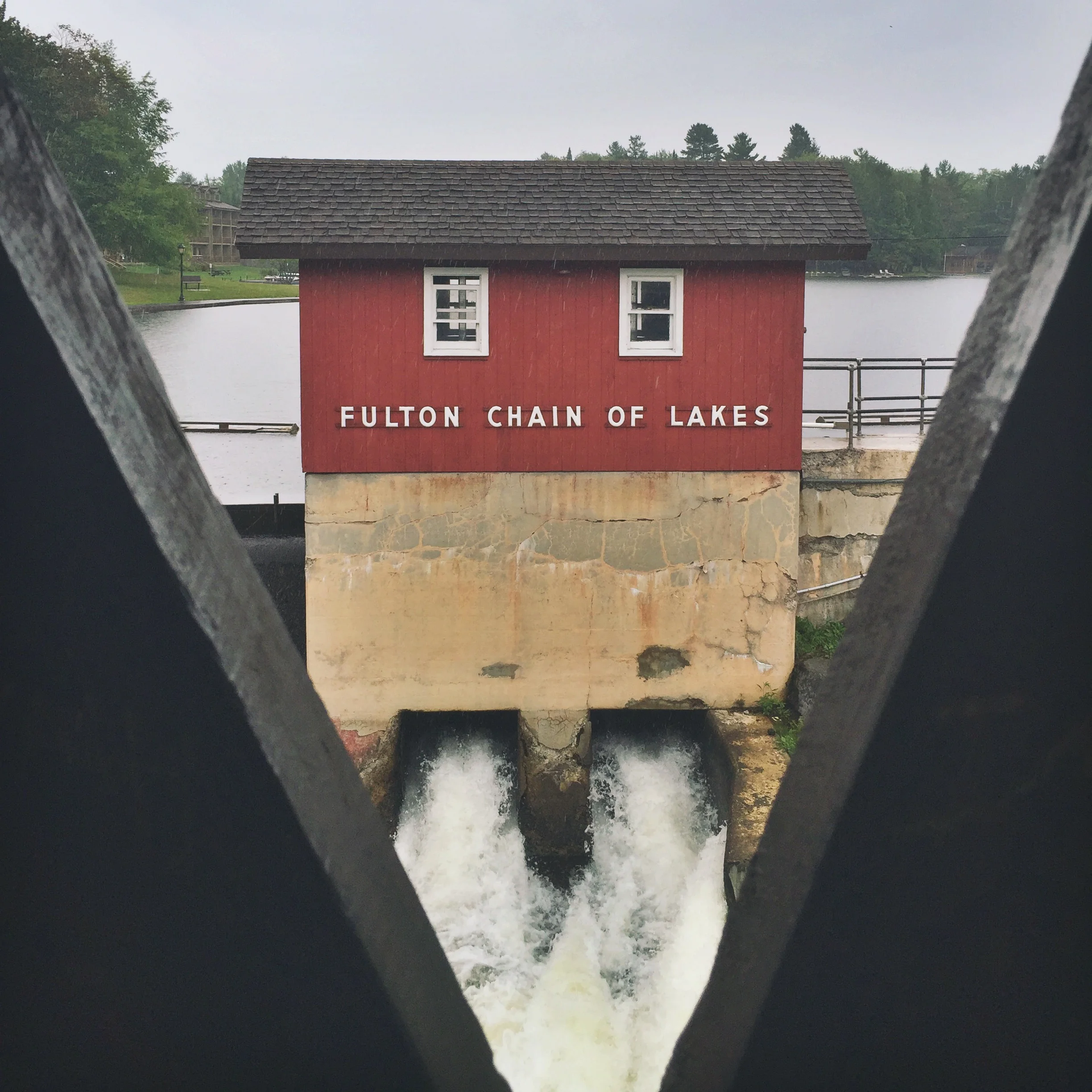 First section of the NFCT is the Fulton Chain of Lakes, 8 lakes linked together via canal ways and two portages. 