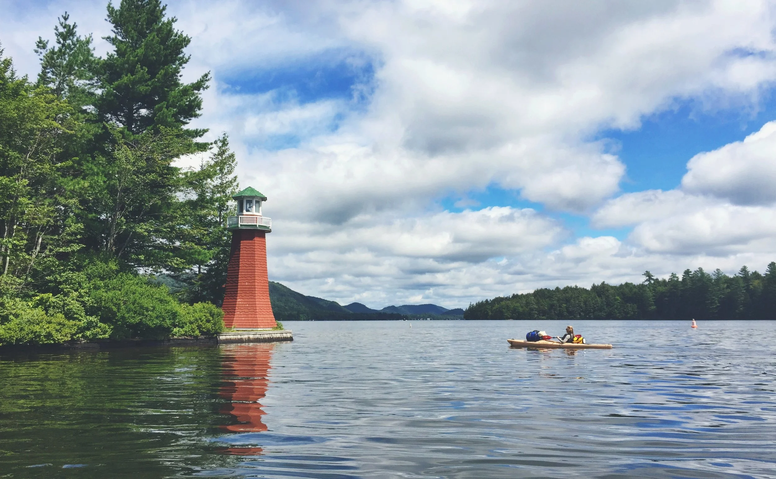 Fourth Lake's Shoal Point Lighthouse