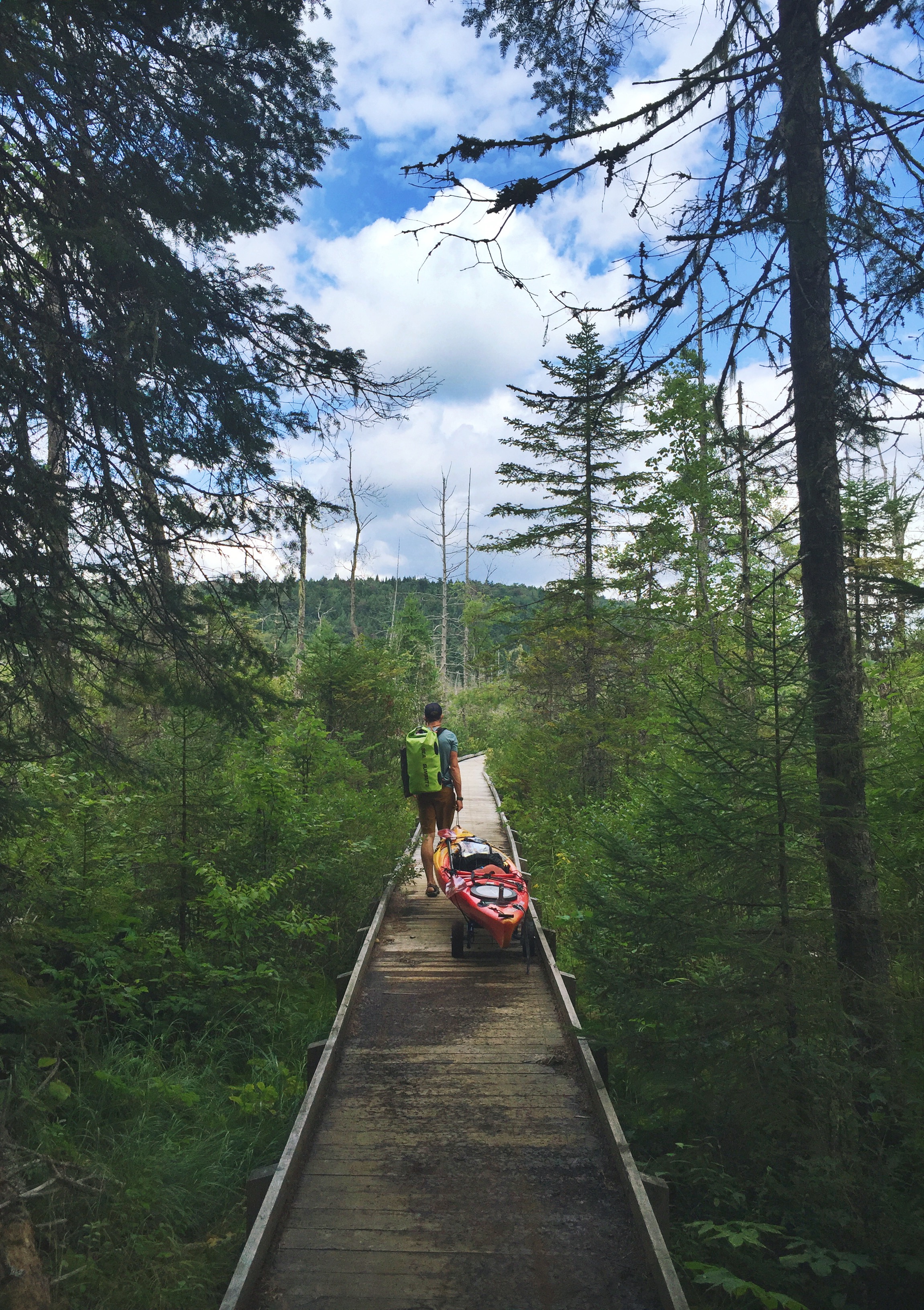 The 500 foot Boardwalk to Browns Tract Inlet