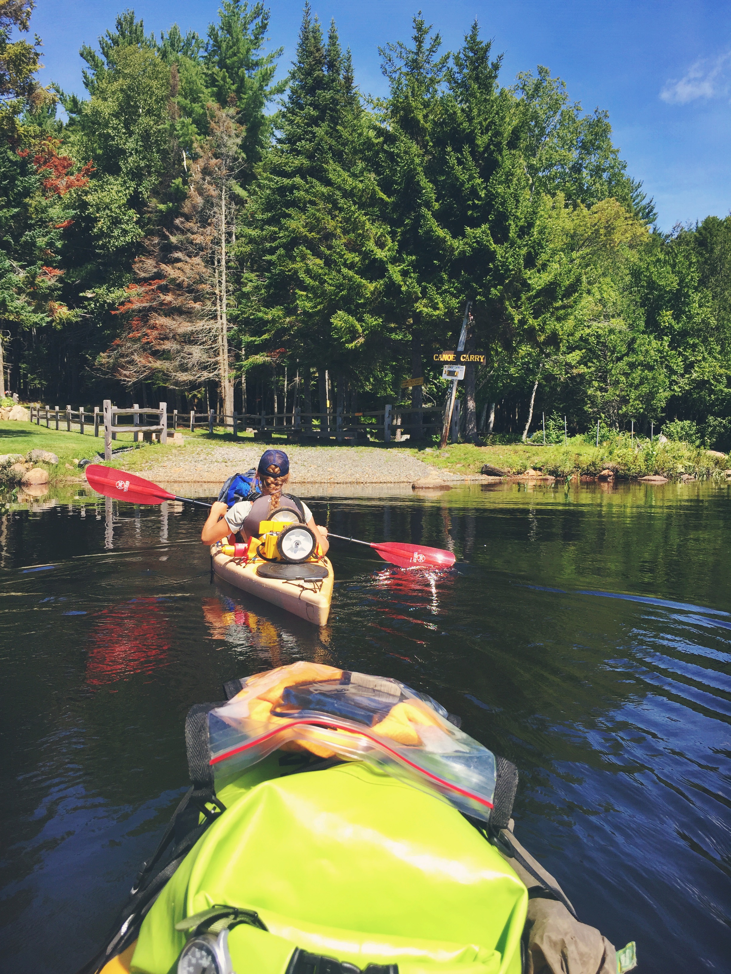Landing for another portage