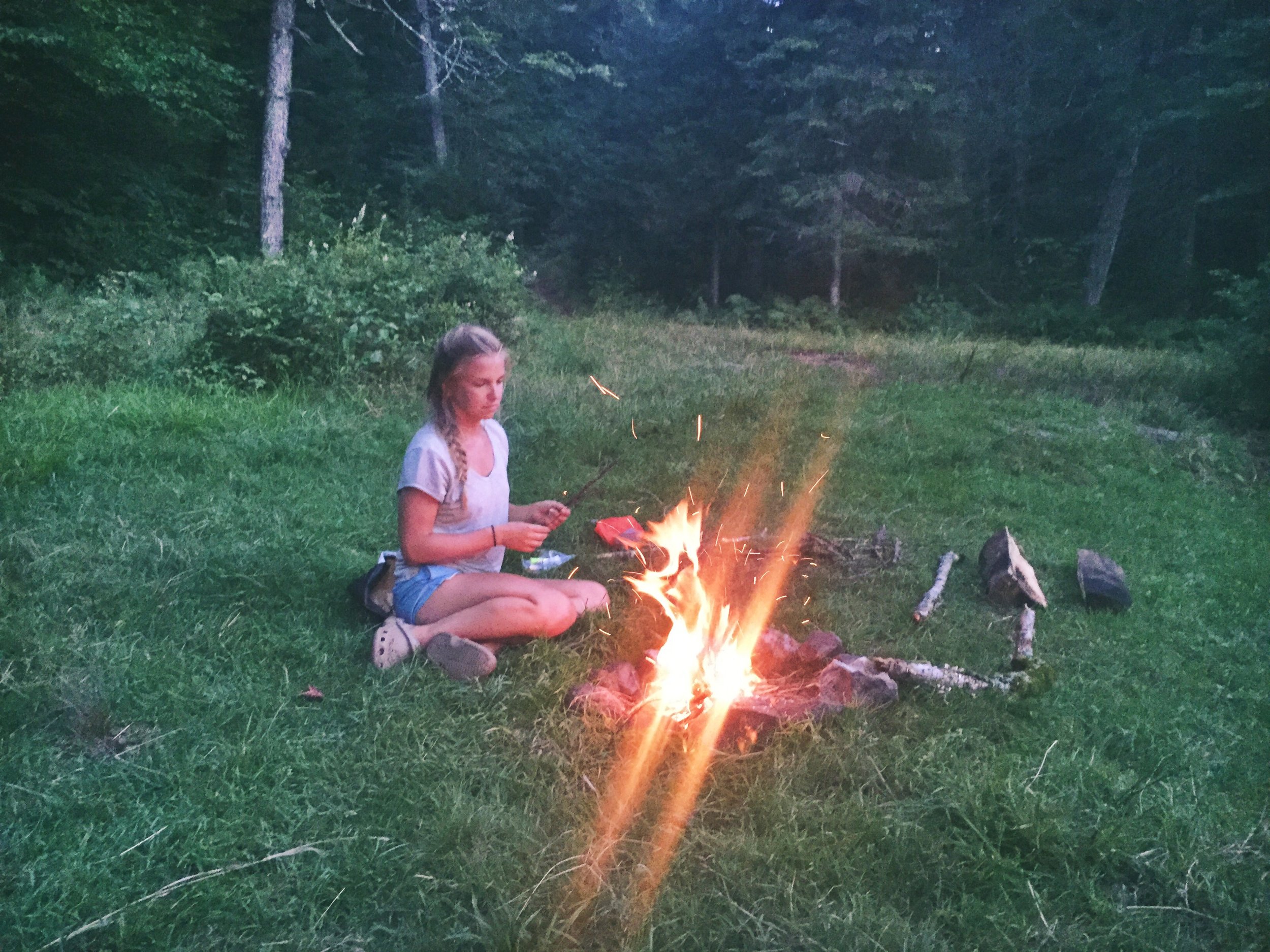 Good night for a camp fire