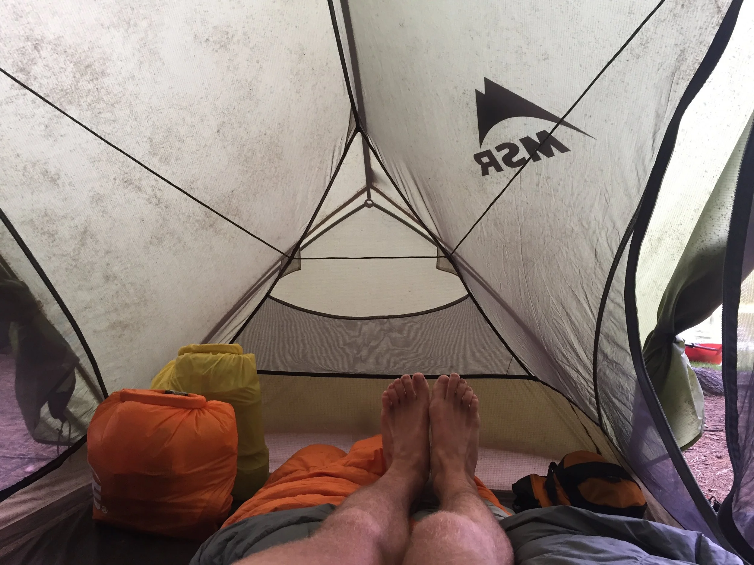 The most comfortable night thus far equals a productive morning