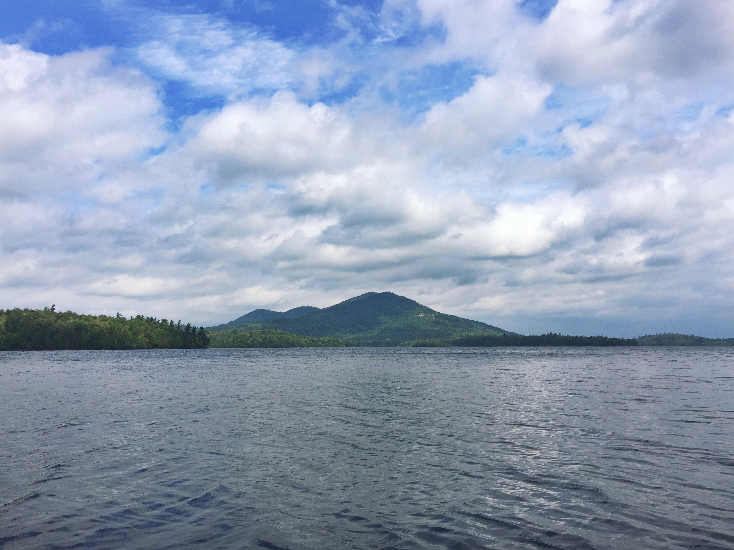 A view from Union Falls Pond