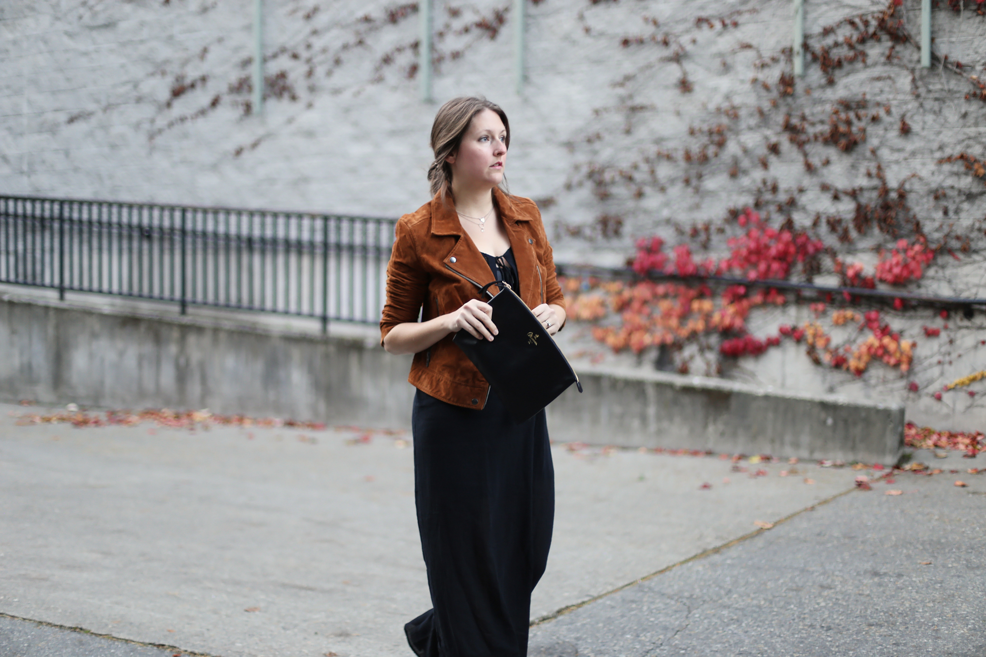 HOW TO WEAR A MAXI DRESS IN THE FALL - PART 2