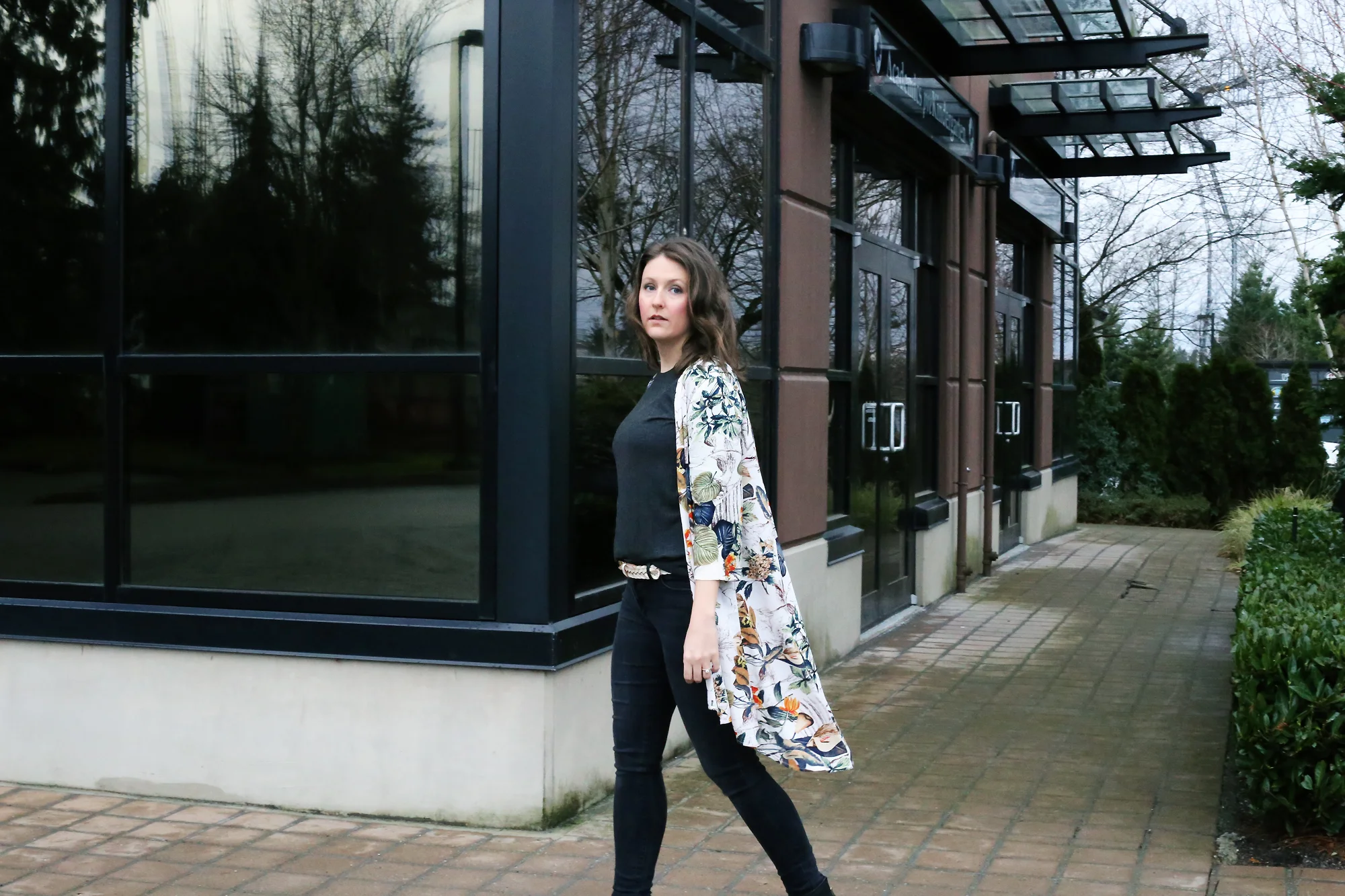 AN $11 TROPICAL KIMONO &amp; SOME LATE RESOLUTIONS
