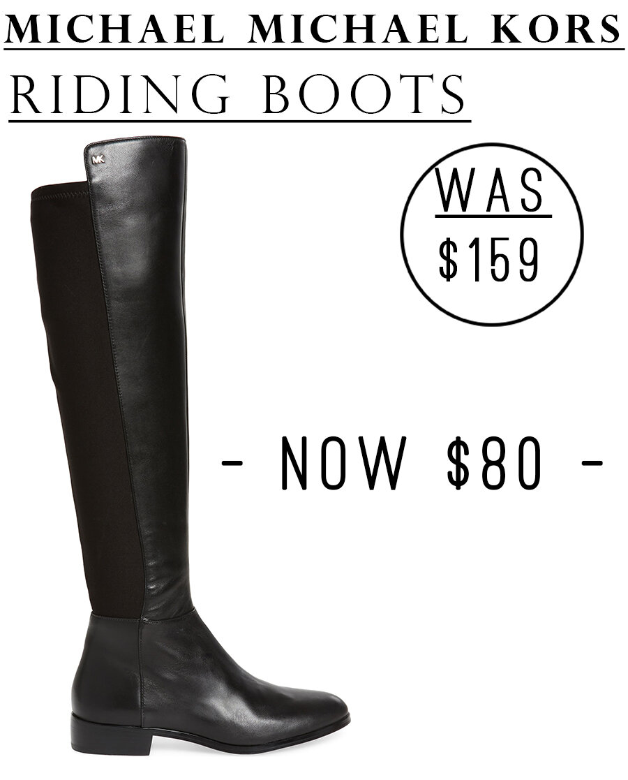 michael kors riding boots sale