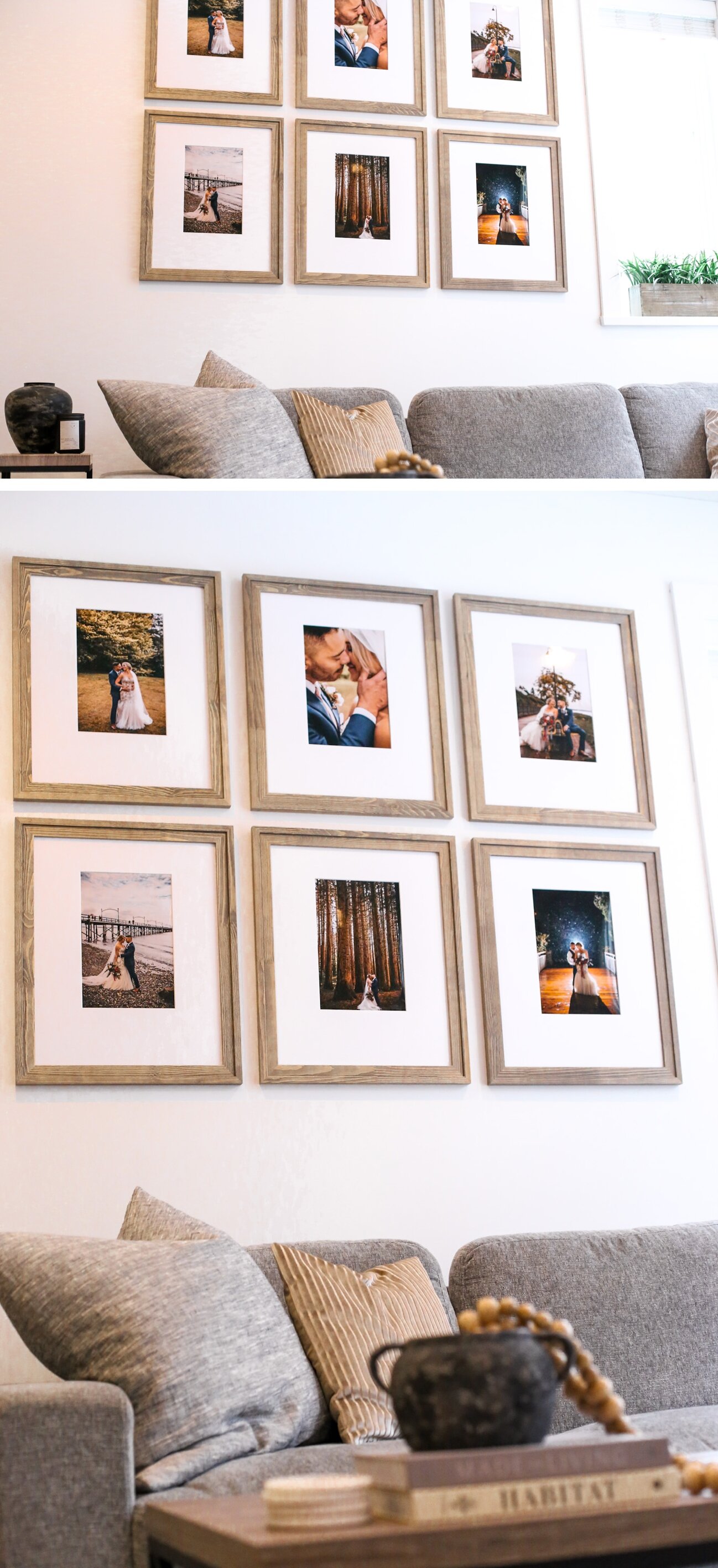 FREE GALLERY WALL TEMPLATE: OVERSIZED MAT SQUARE FRAMES — KENDRA FOUND IT