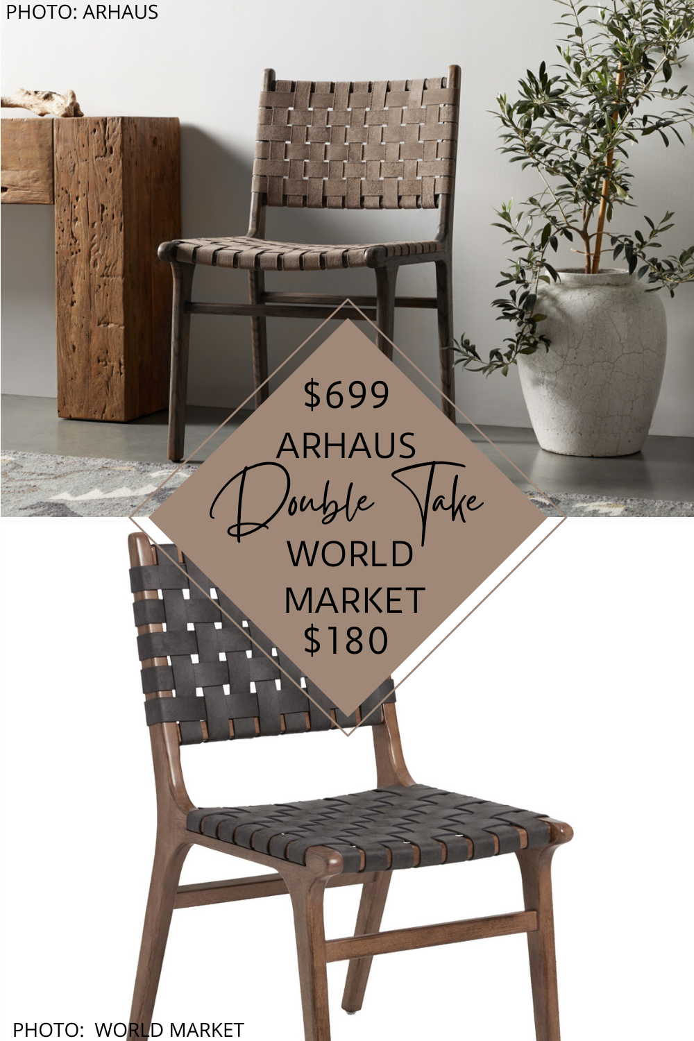 ARHAUS HENRY DINING CHAIR DUPE — KENDRA FOUND IT