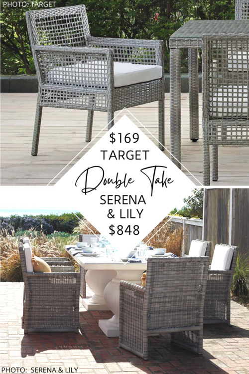 Serena And Lily Pacifica Patio Set Dupe, Serena And Lily Outdoor Dining Chairs