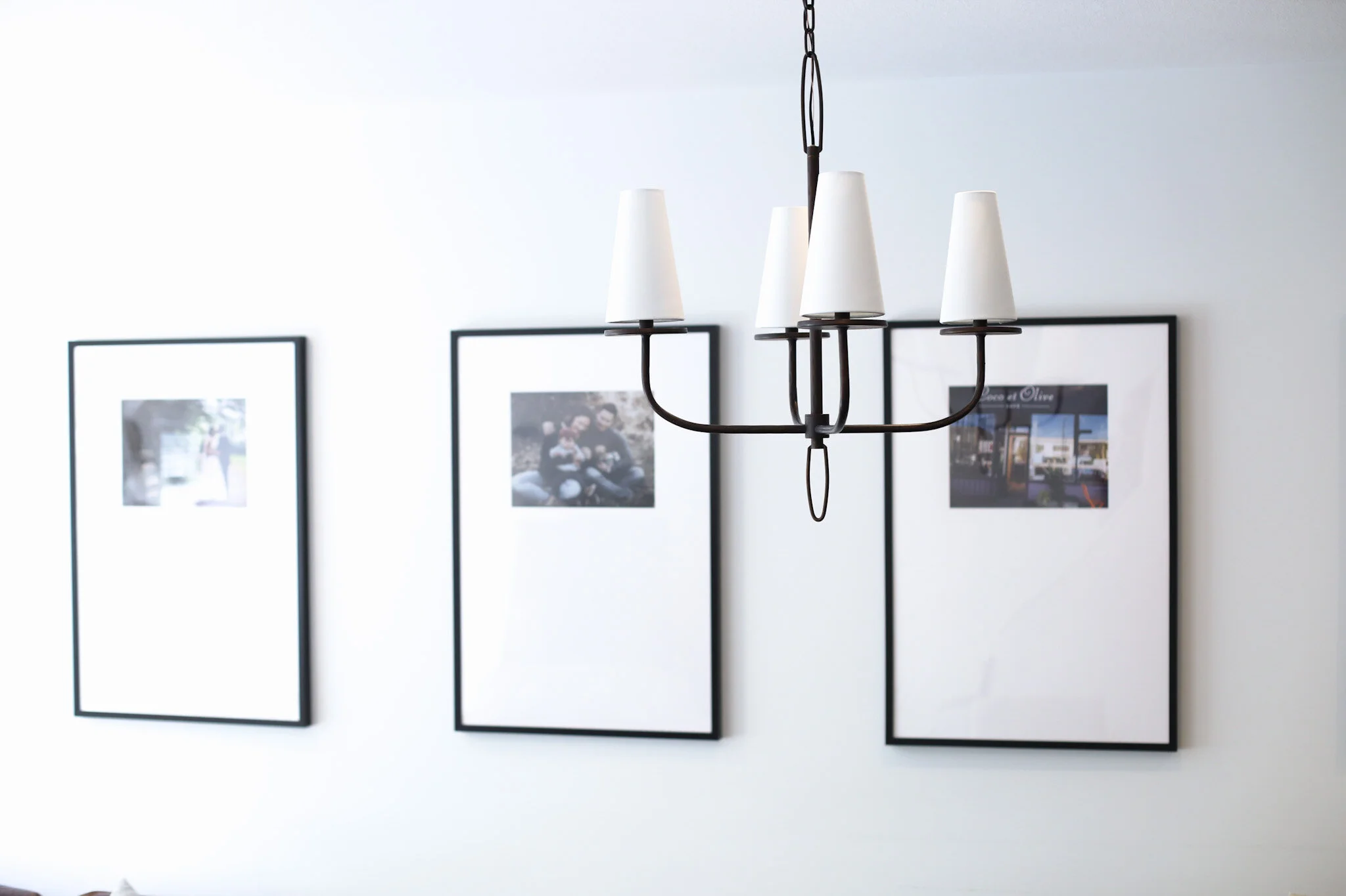 A MODERN TRADITIONAL CHANDELIER LIVING ROOM MAKEOVER