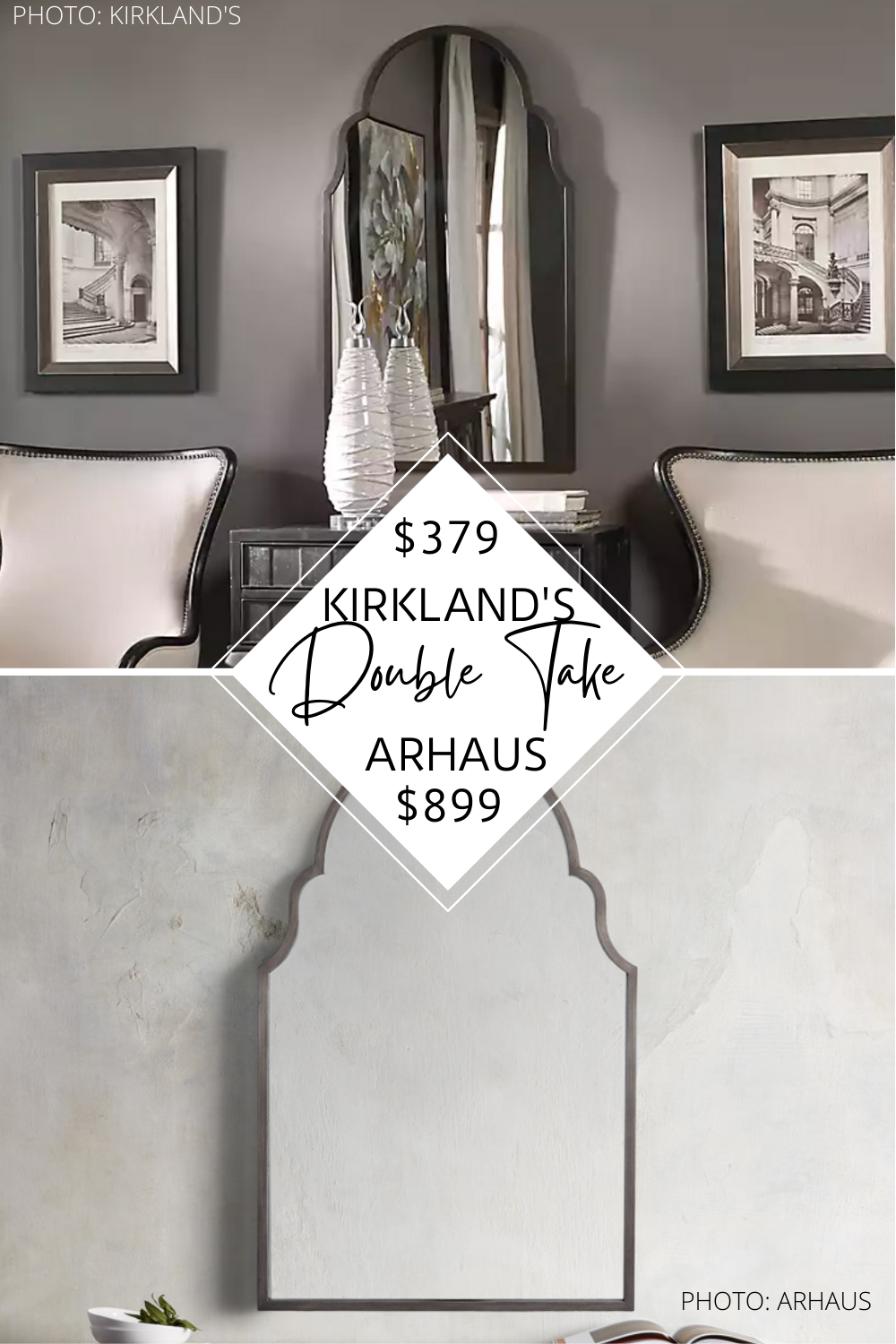 ARHAUS ROSELYN MIRROR DUPE