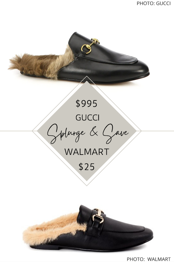 Stationær Samuel gidsel Gucci Princetown Fur Lined Leather Slipper look alike — Archive - Home  Decor Copycat and Dupes — KENDRA FOUND IT