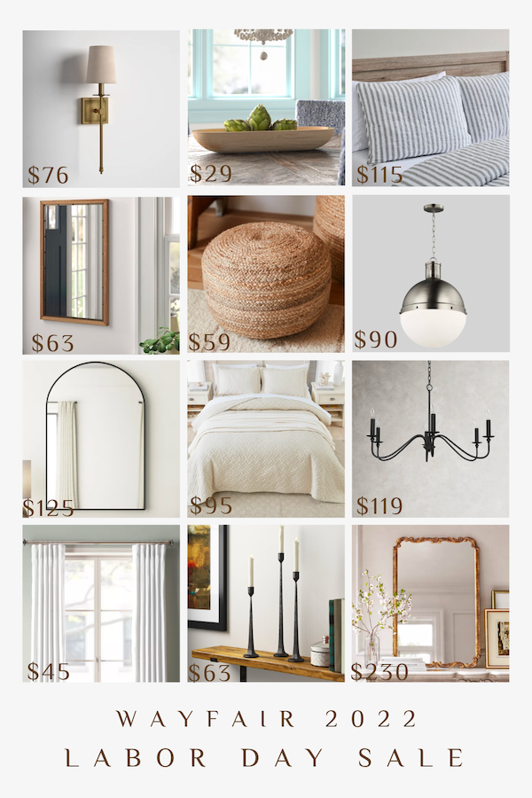 2022 WAYFAIR LABOR DAY SALE FINDS UNDER $125