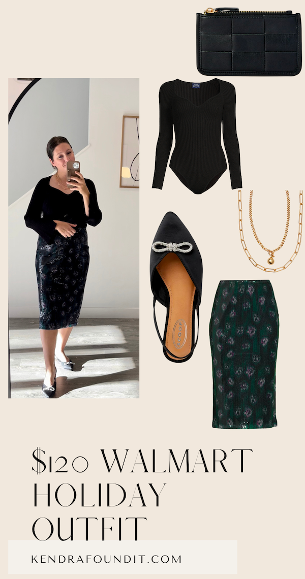 HOLIDAY FASHION 2022: $120 WALMART OUTFIT