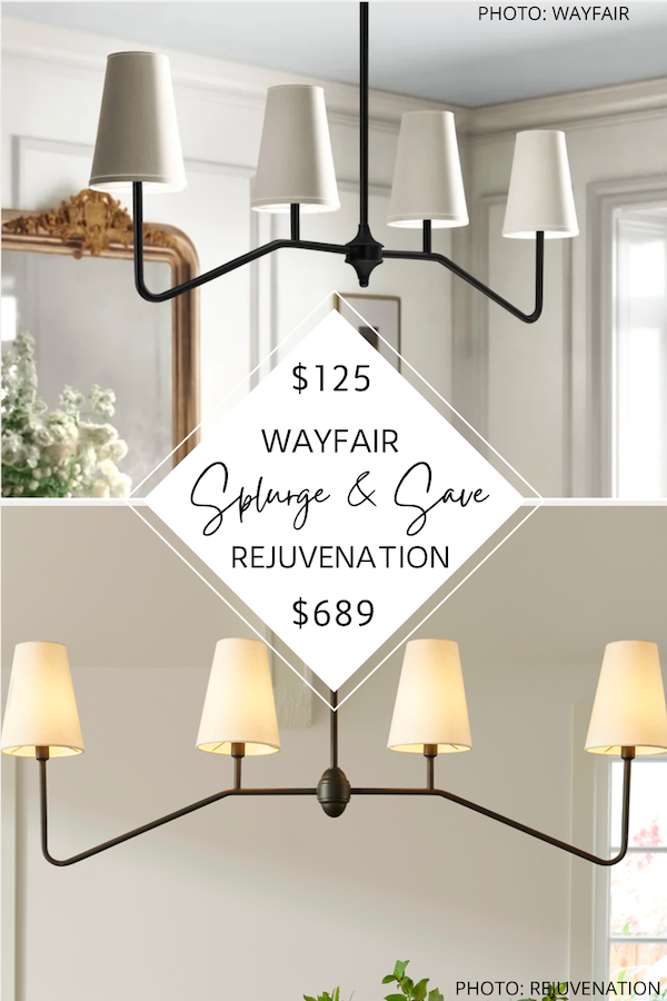 SPLURGE AND SAVE: REJUVENATION BERKSHIRE LINEAR PENDANT DUPE