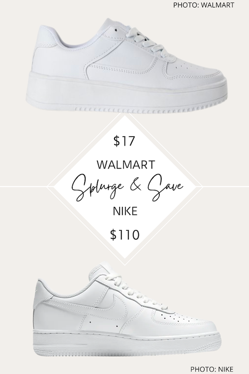 running shoes that look like Nike Force 1 — Archive - Home Copycat Dupes — KENDRA FOUND