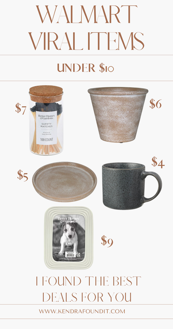 WALMART FINDS - 5 VIRAL WALMART HOME FINDS UNDER $10