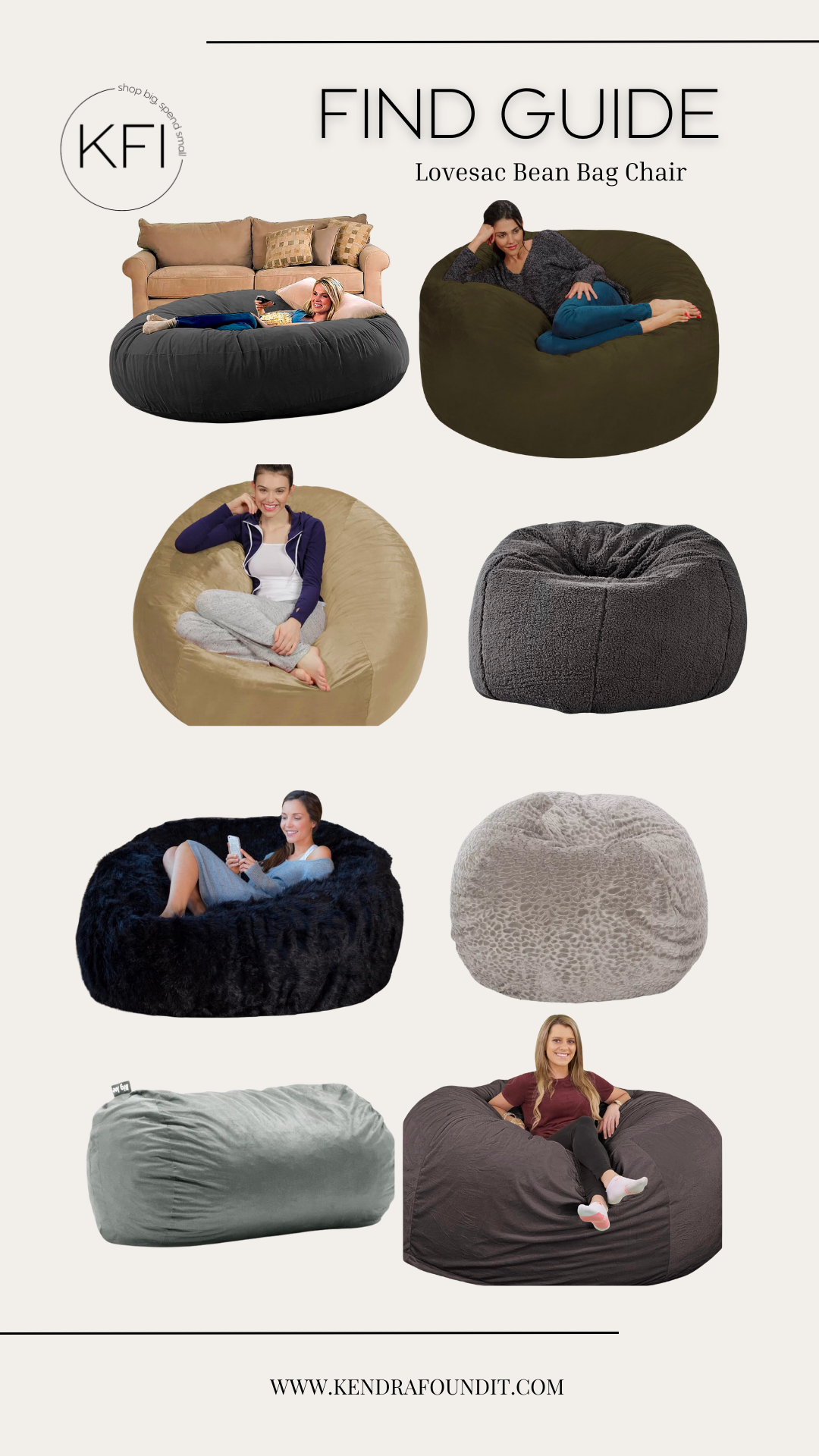 11 AFFORDABLE AND COMFY LOVESAC BEAN BAG CHAIR DUPES  
