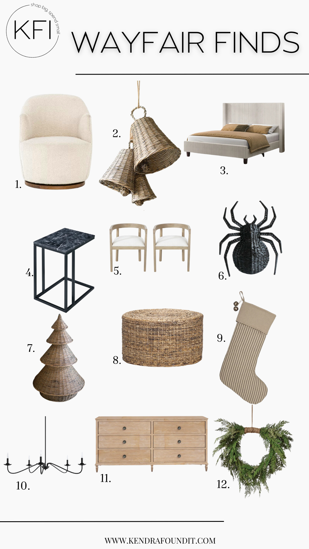 COZY NEUTRAL CHRISTMAS DECOR + WAYFAIR DEALS