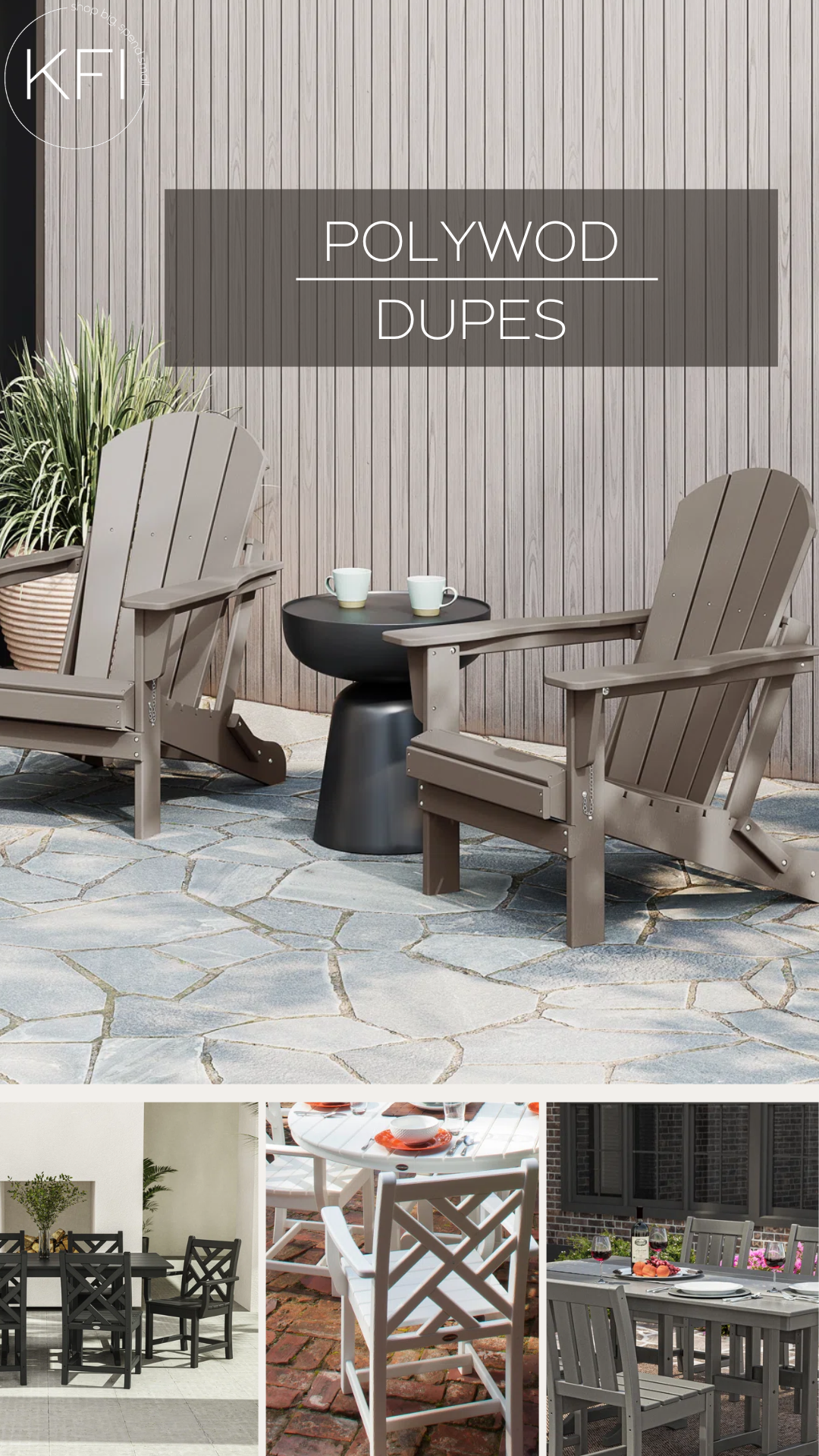 Polywood Dupes: The Best Polywood Alternatives for Durable Outdoor Furniture