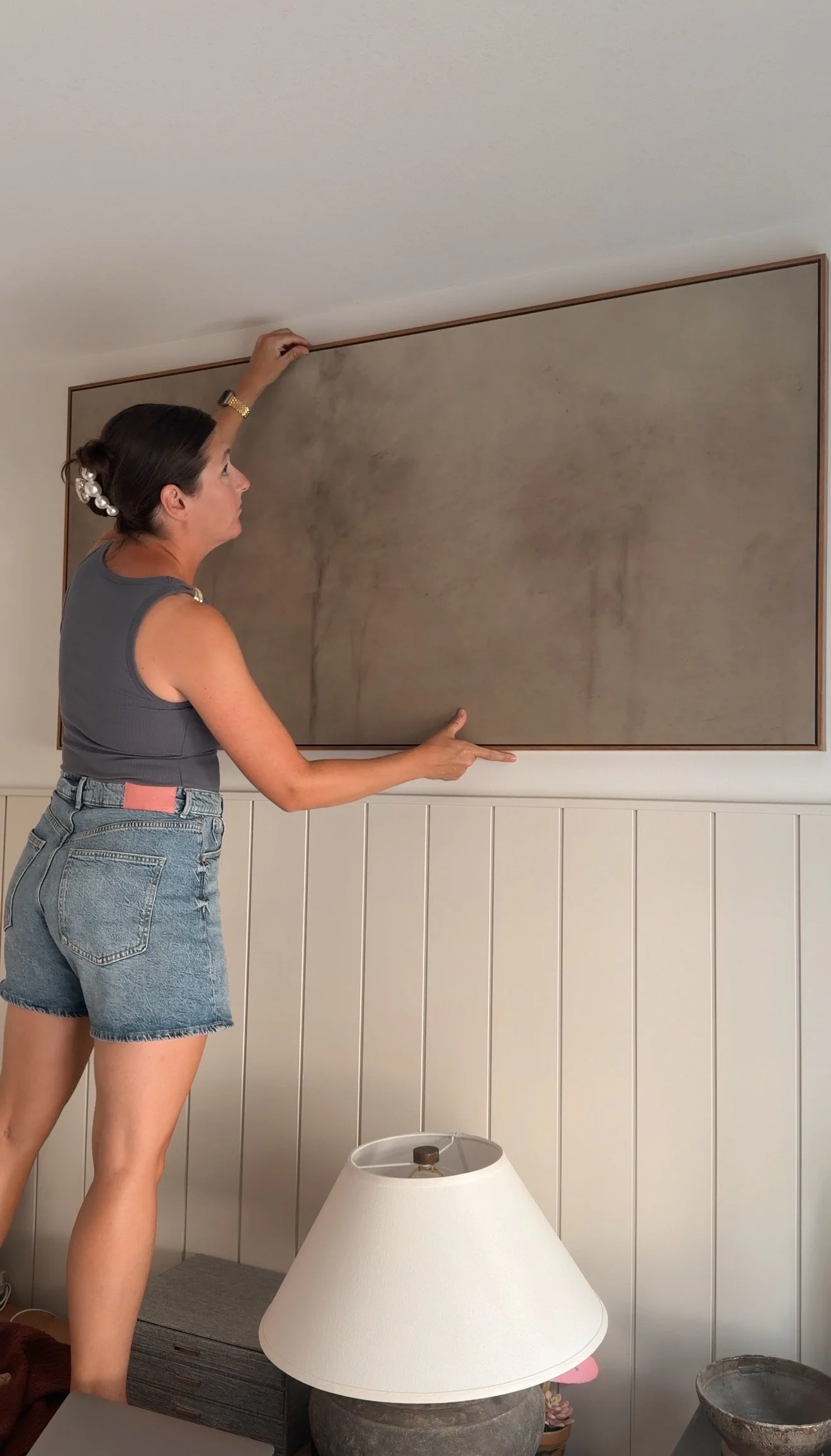 Large Canvas Wall Art: Moody Large Wall Decor for a Modern Organic Home