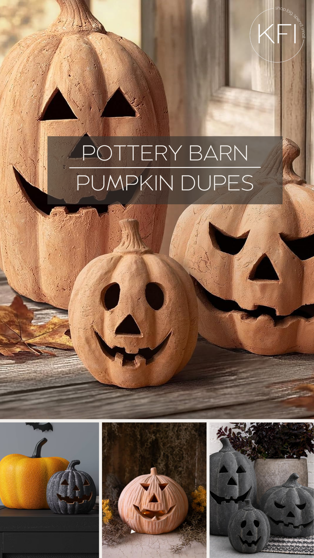 Pottery Barn Pumpkin Dupes: The Best Terracotta Jack-O'-Lantern Look-Alikes for Less
