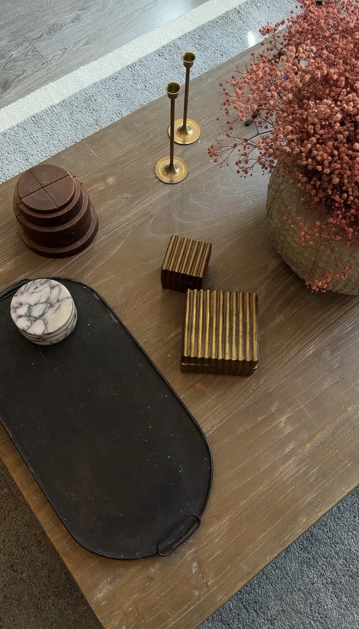 modern organic neutral rug