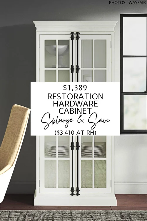 RESTORATION HARDWARE FRENCH CASEMENT DOUBLEDOOR DUPE — KENDRA