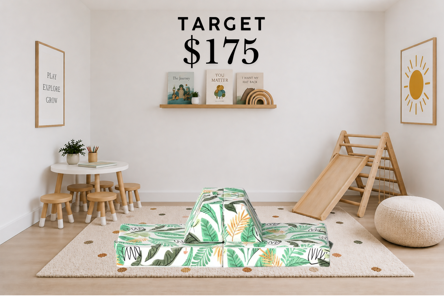 The best nugget kids couch dupe from Target