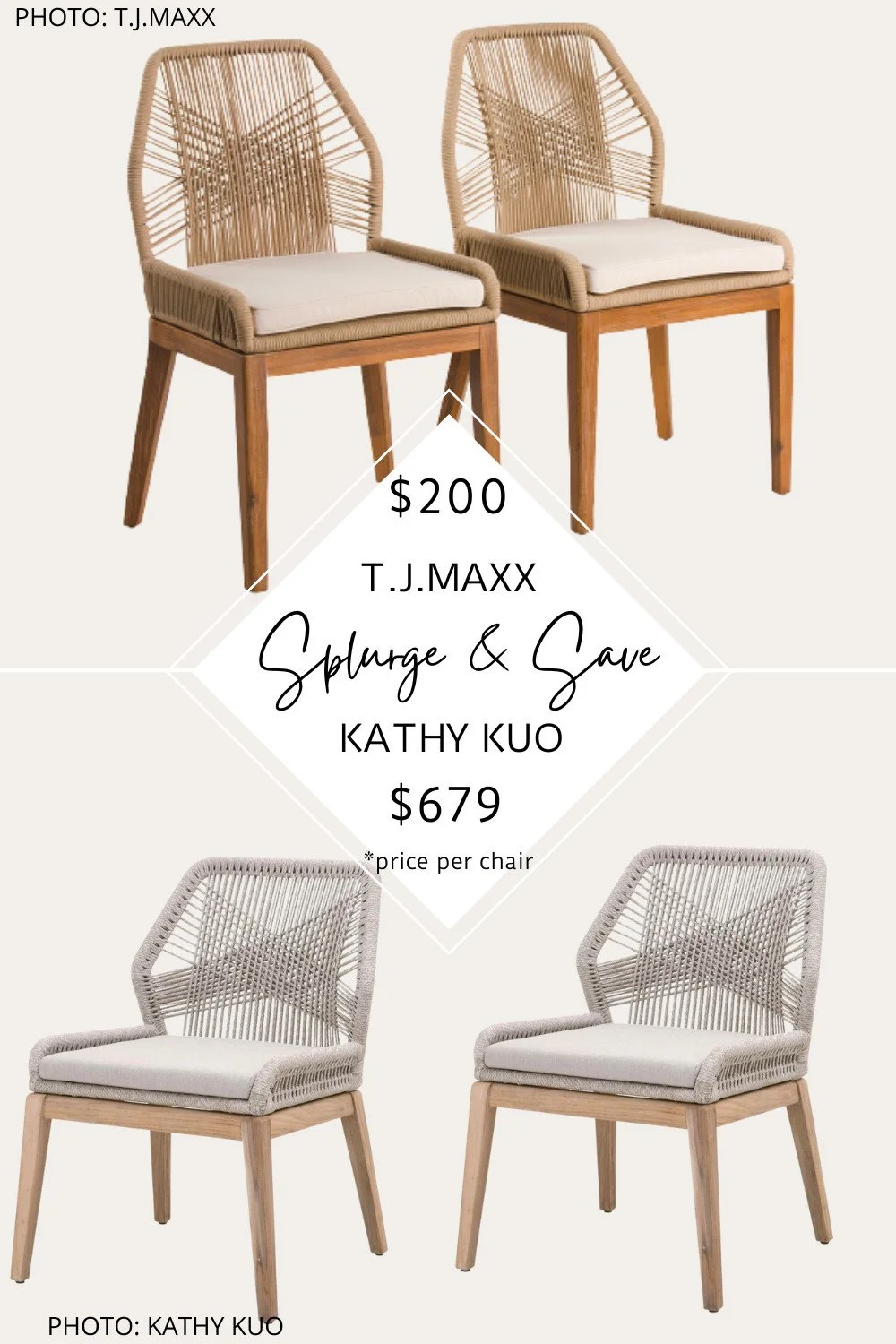 Lillian August Rope Chair