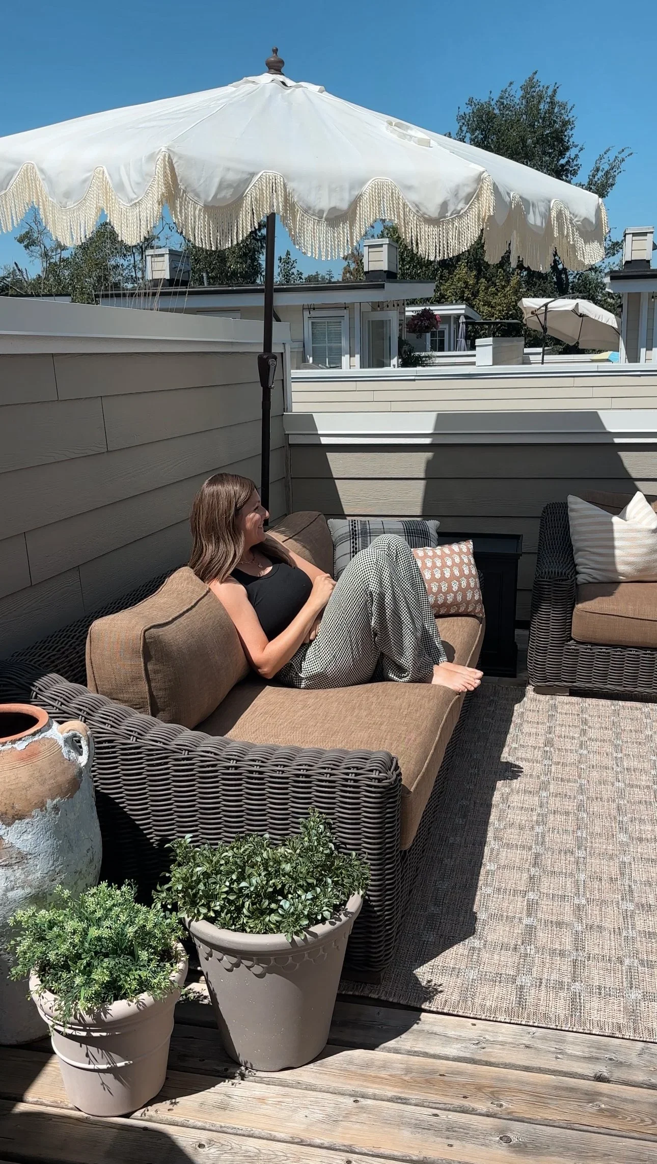 best outdoor rug for small spaces