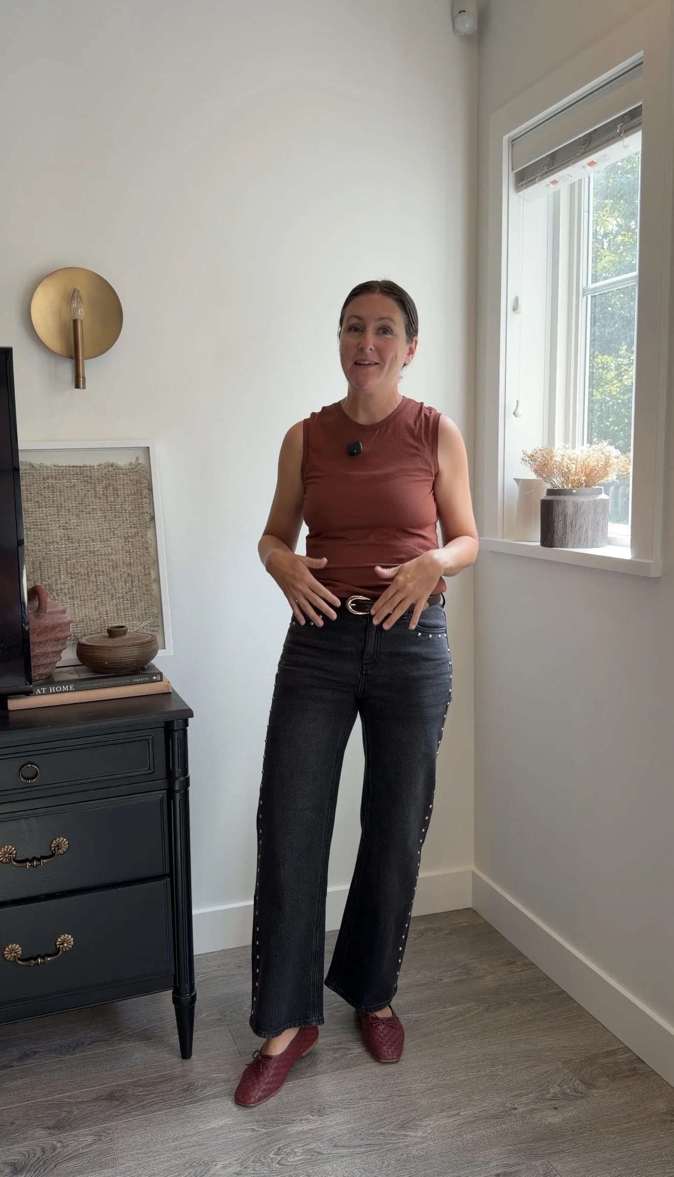 quince bella jeans real life photos