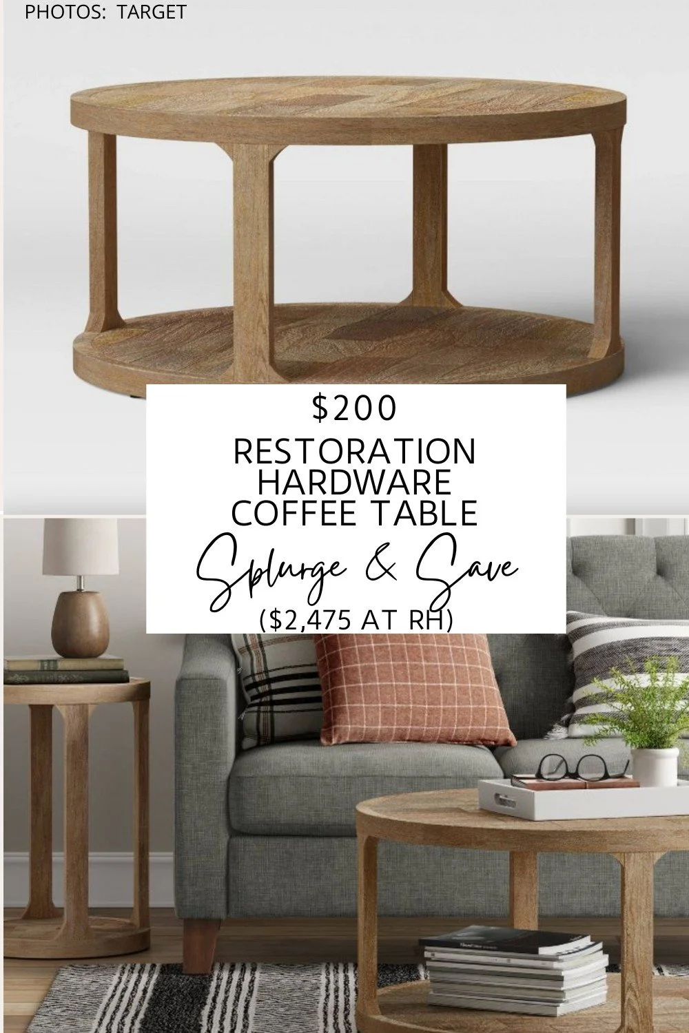 RESTORATION HARDWARE MARTENS COFFEE TABLE DUPE — KENDRA FOUND IT
