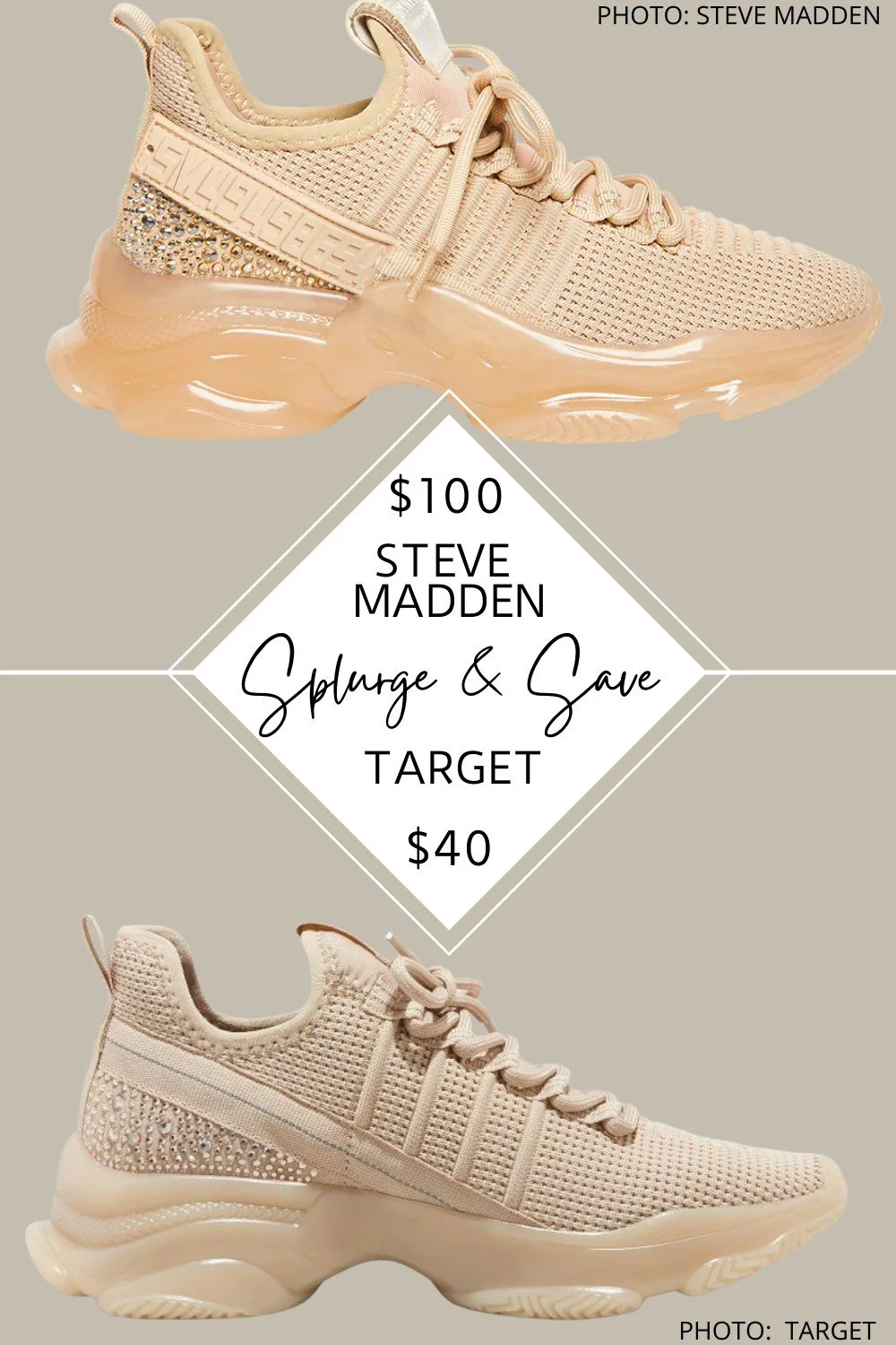 STEVE MADDEN MAXIMA SNEAKERS DUPE — KENDRA FOUND IT