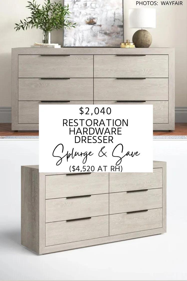 RESTORATION HARDWARE MACHINTO 6DRAWER DRESSER DUPE — KENDRA FOUND IT